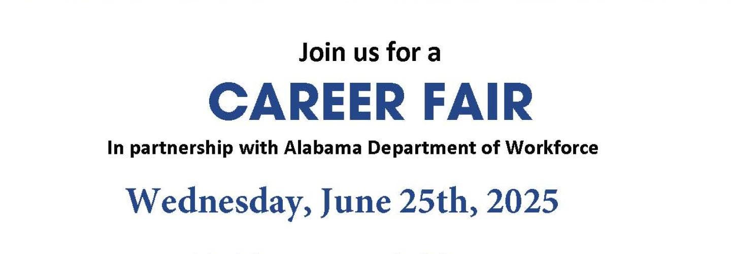 Alabama Department of Corrections Career Fair - Dothan, Alabama