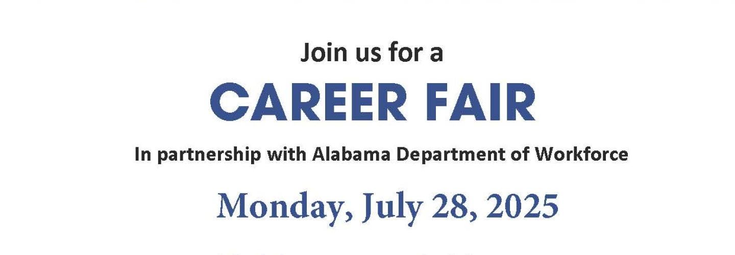 Alabama Department of Corrections Job Fair  