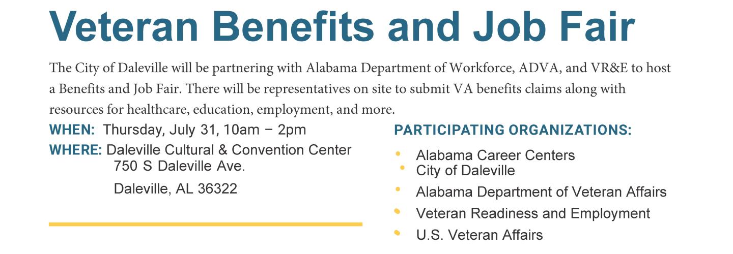 Alabama Department of Corrections Job Fair